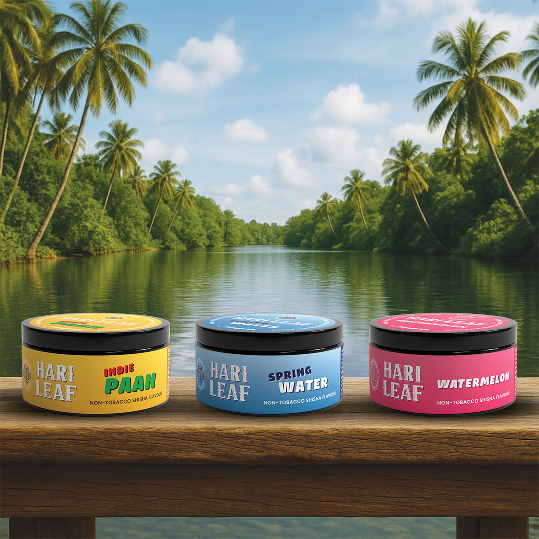 Shisha Flavors Combo – Spring Water, Watermelon & Indie Paan