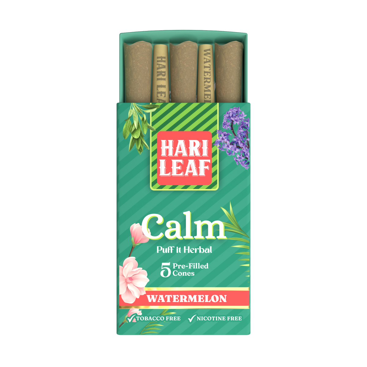 Calm Blend - Watermelon (Pre-filled Cones)